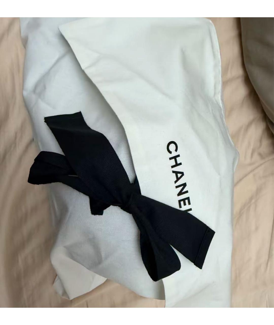 CHANEL Черная хлопковая кепка, фото 8