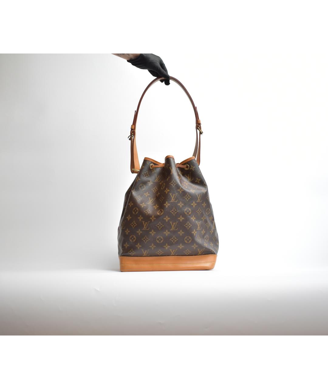LOUIS VUITTON Коричневая сумка через плечо, фото 3