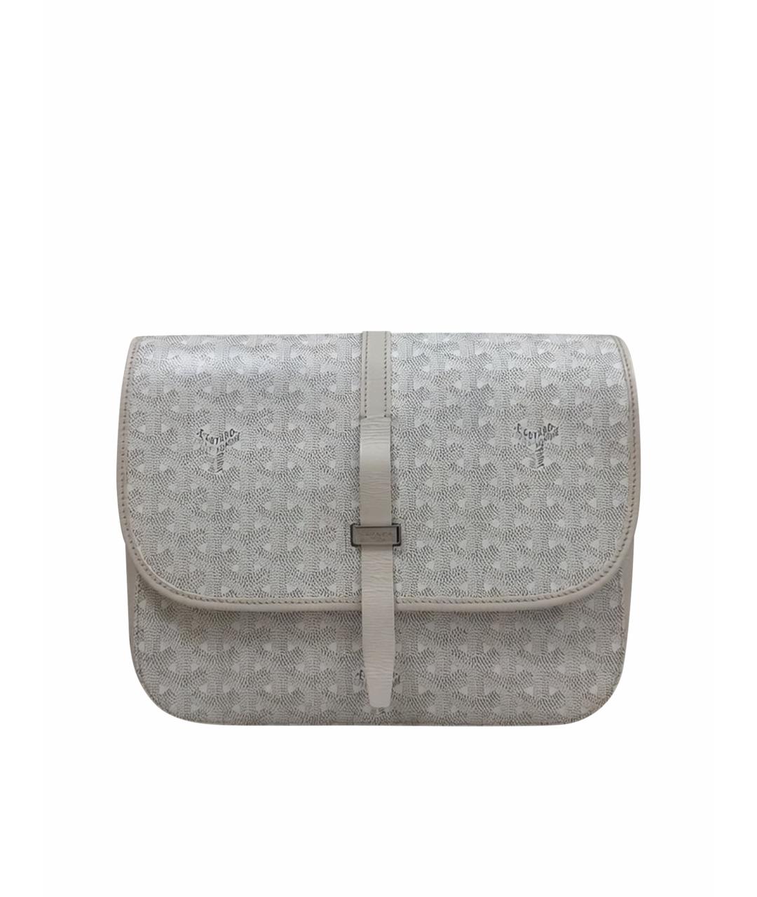 GOYARD Белая сумка через плечо, фото 1