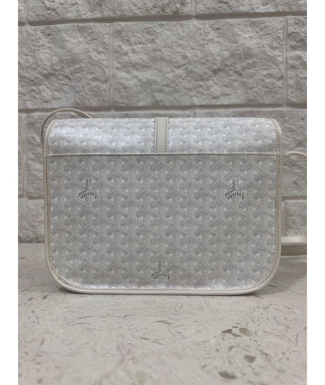 GOYARD Белая сумка через плечо, фото 2
