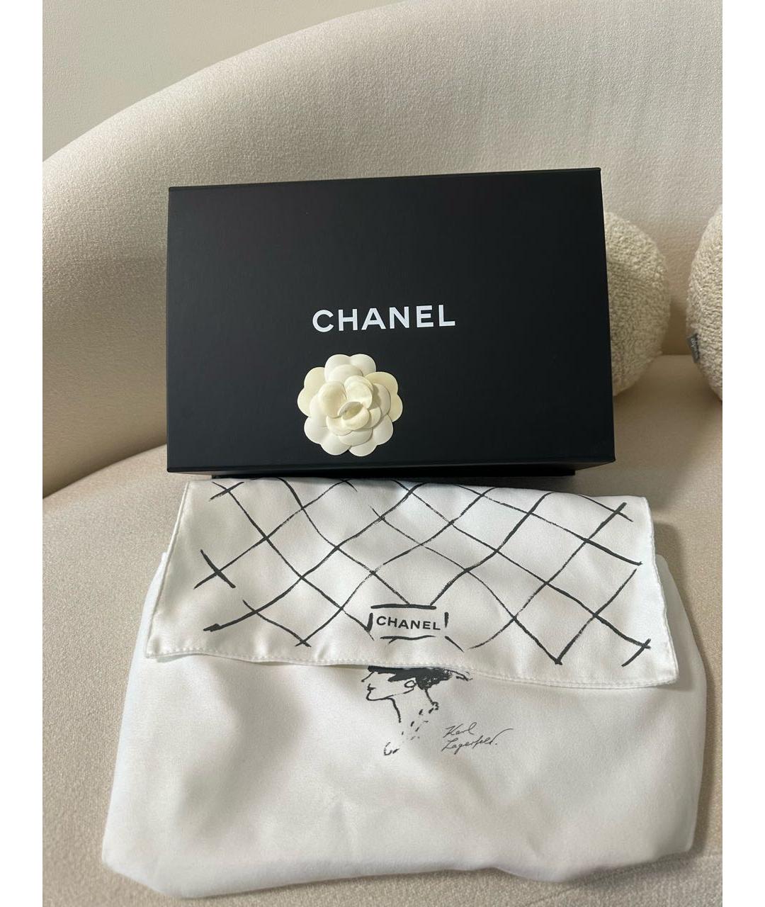 CHANEL Черная бархатная сумка с короткими ручками, фото 8
