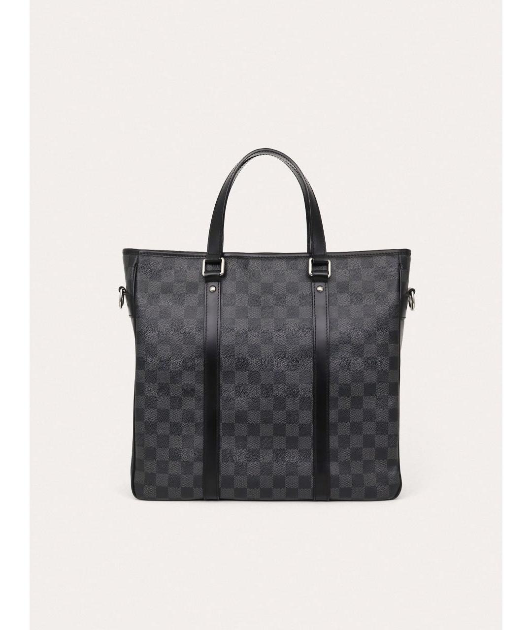 LOUIS VUITTON Черный портфель, фото 3