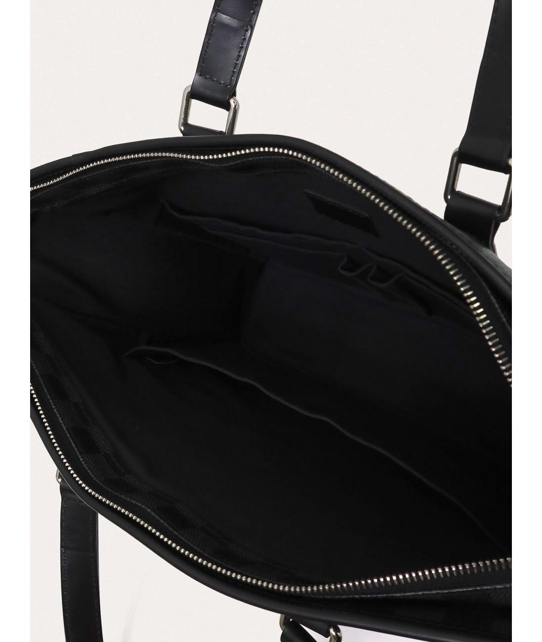 LOUIS VUITTON Черный портфель, фото 4