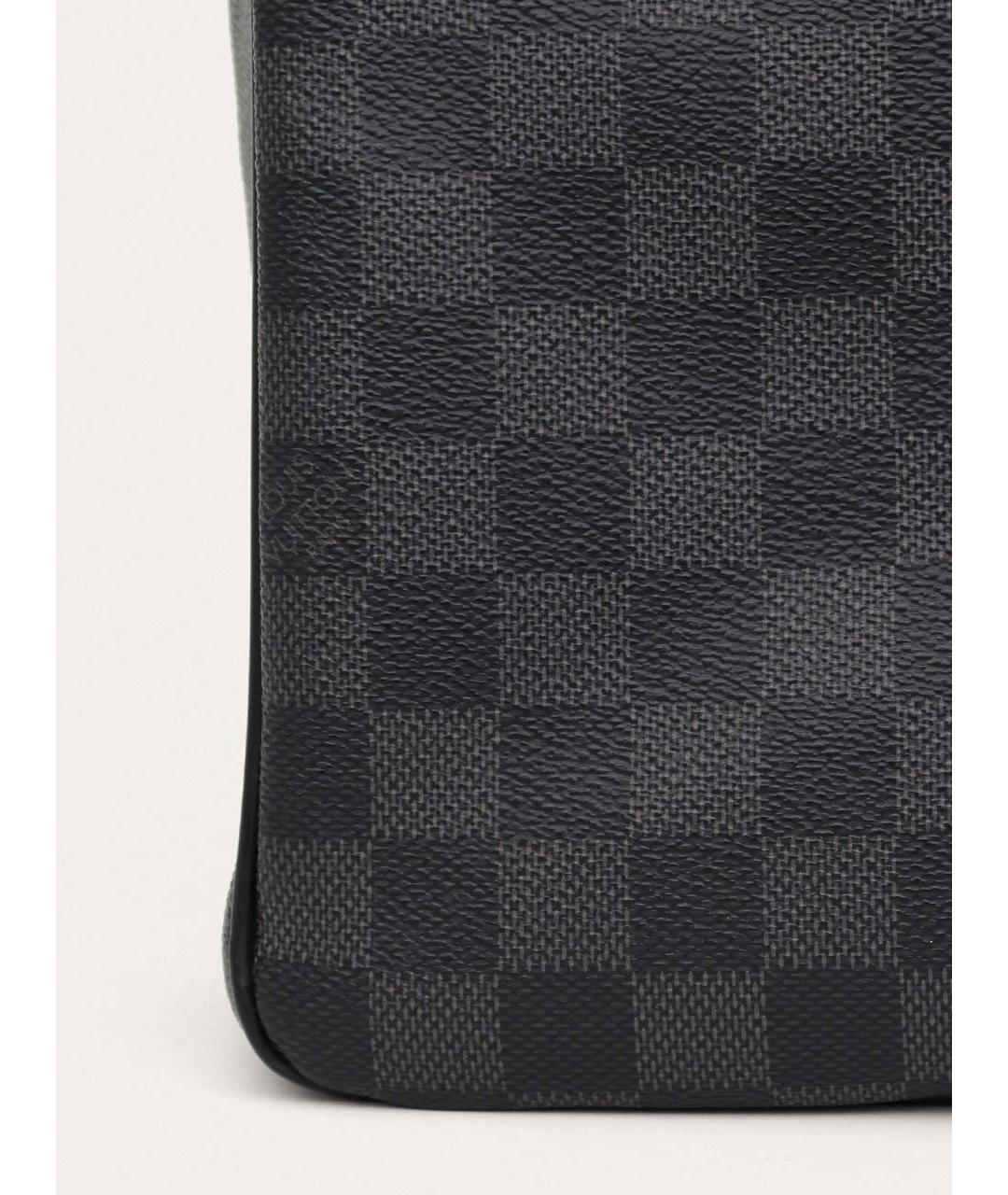 LOUIS VUITTON Черный портфель, фото 6