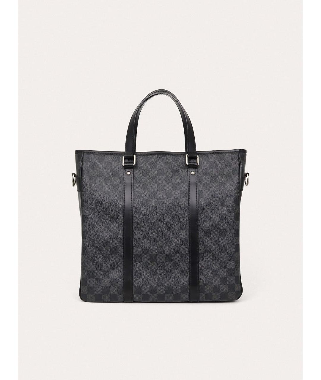 LOUIS VUITTON Черный портфель, фото 9