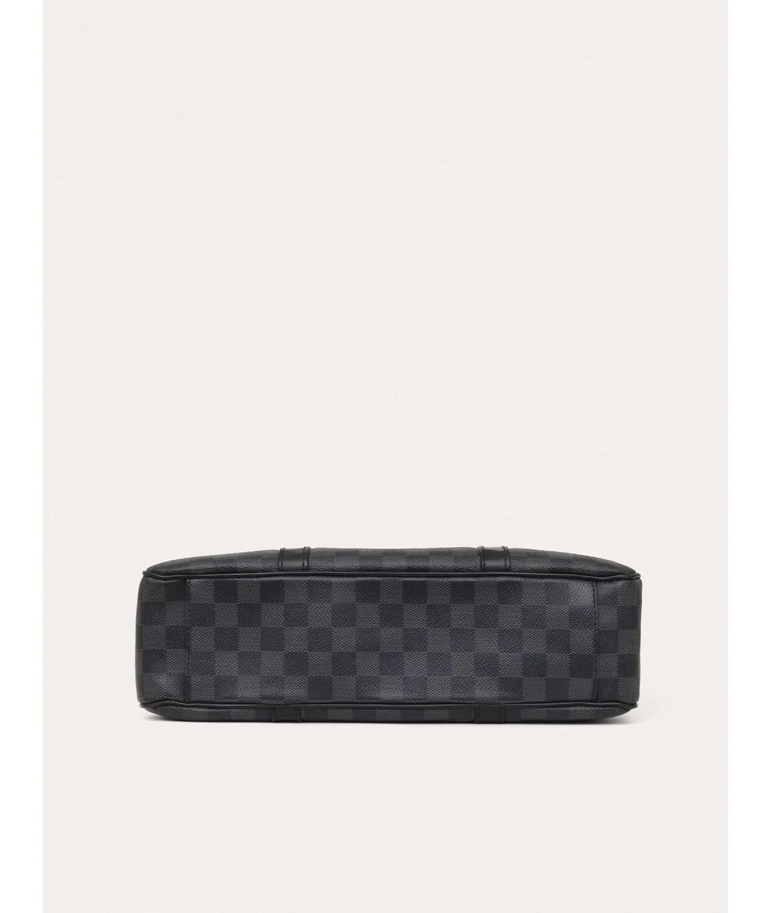 LOUIS VUITTON Черный портфель, фото 5