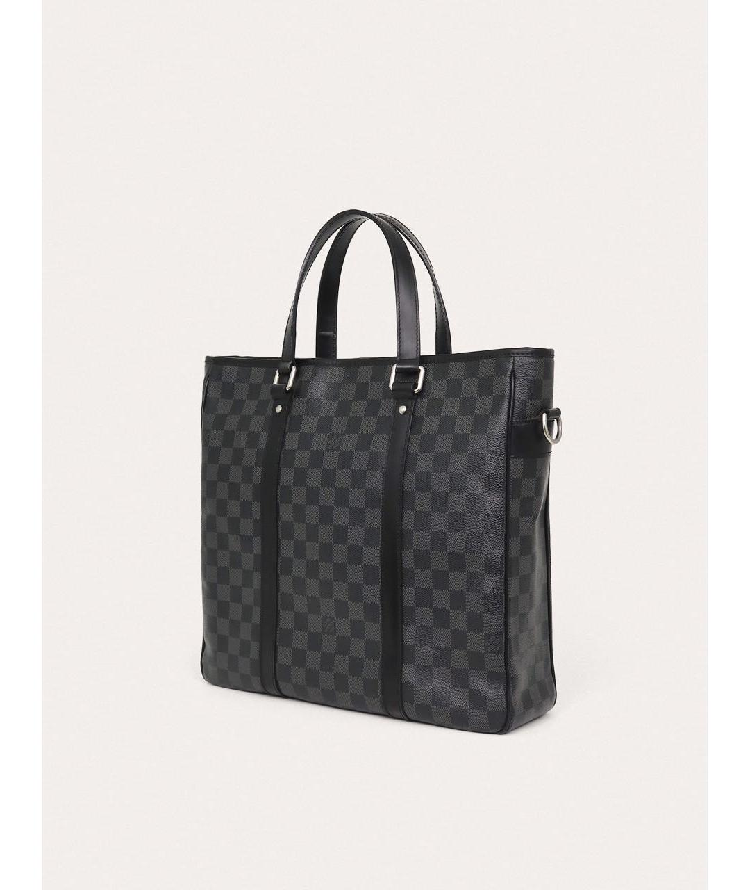 LOUIS VUITTON Черный портфель, фото 2