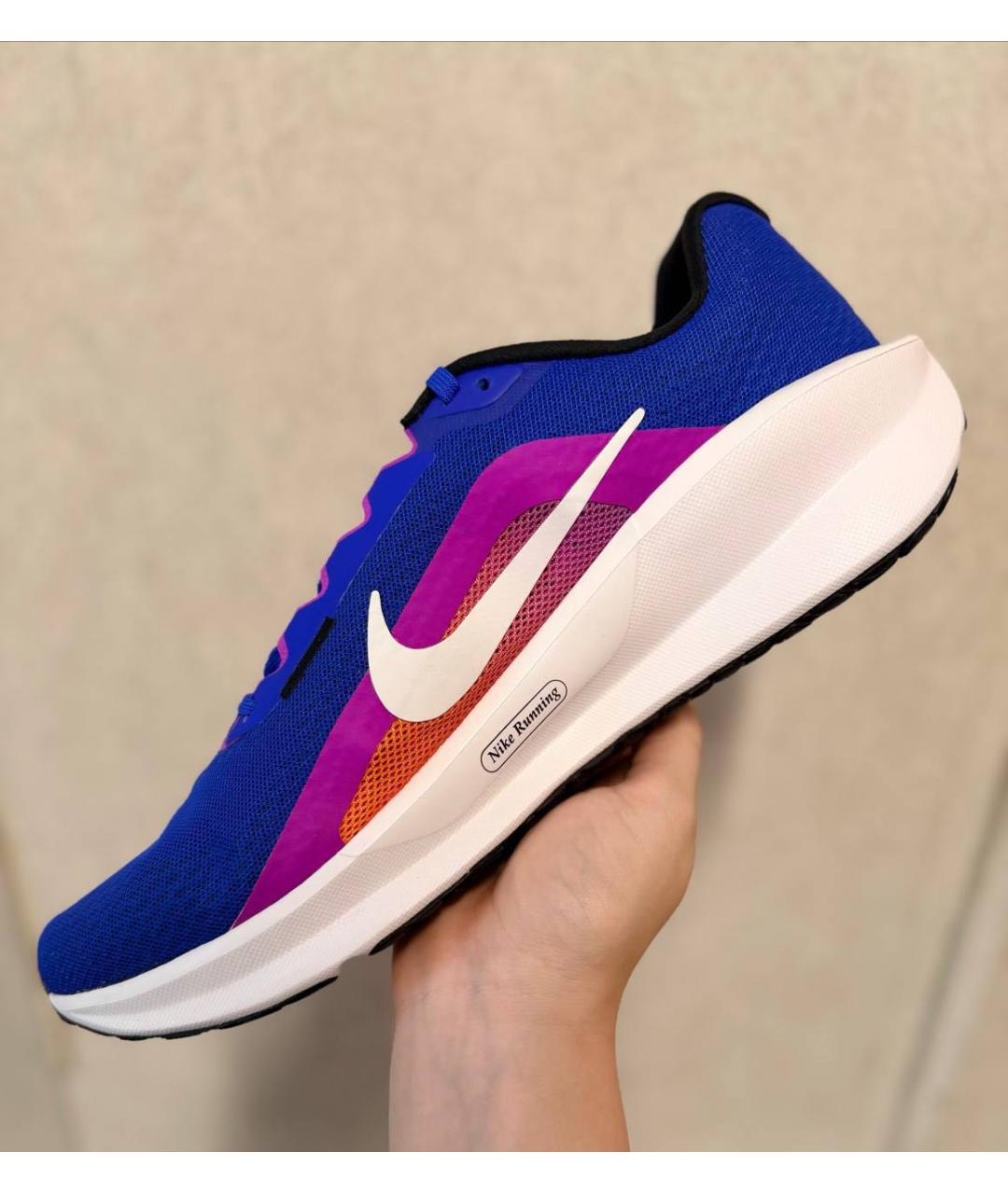 NIKE Синие низкие кроссовки / кеды, фото 8