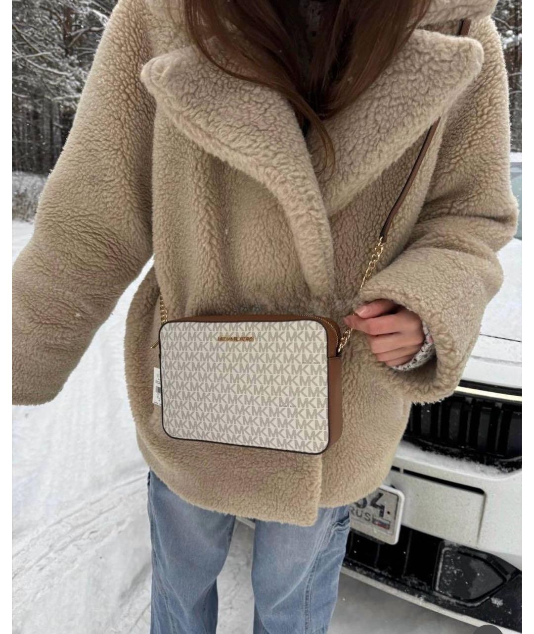 MICHAEL MICHAEL KORS Белая сумка через плечо, фото 2