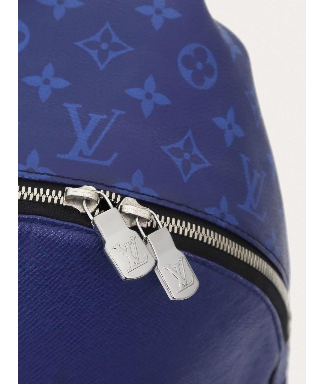LOUIS VUITTON Синий рюкзак, фото 6