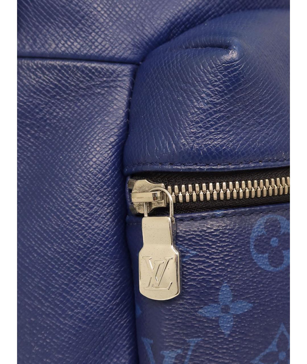 LOUIS VUITTON Синий рюкзак, фото 7