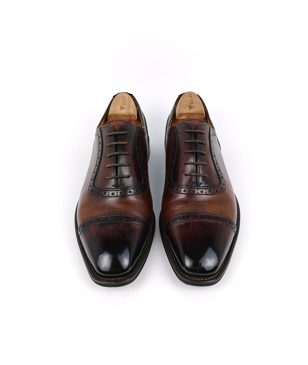 BALLY Коричневые кожаные туфли, фото 5