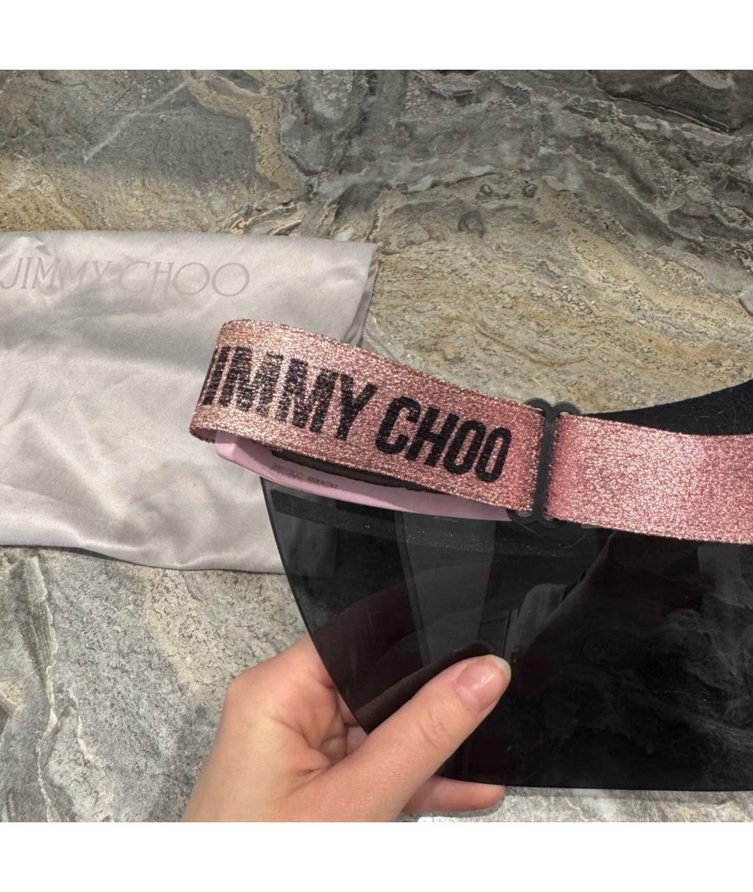JIMMY CHOO Розовая кепка, фото 3