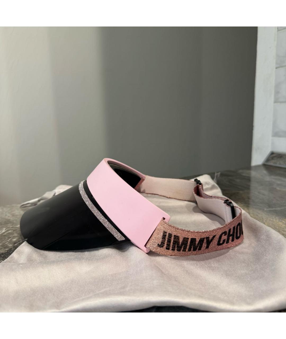 JIMMY CHOO Розовая кепка, фото 2