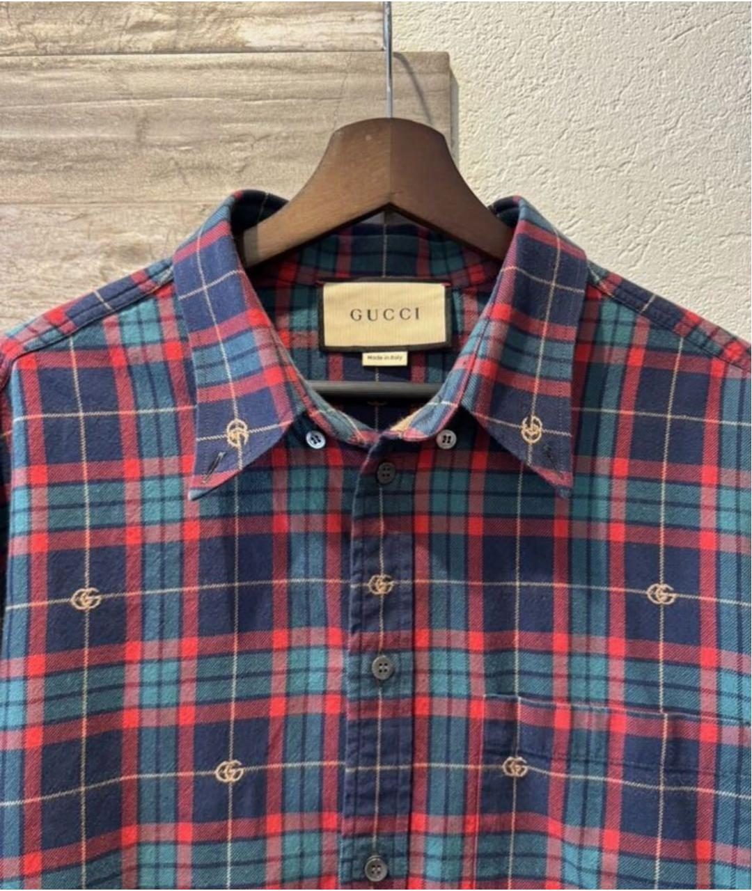 GUCCI Мульти кэжуал рубашка, фото 3