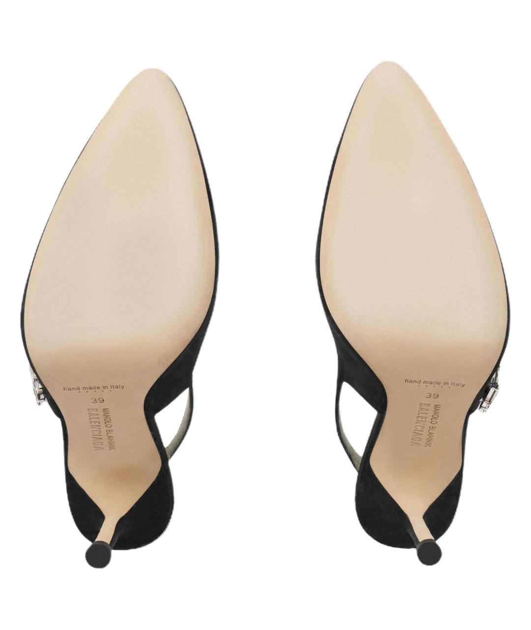 BALENCIAGA Черные туфли, фото 5