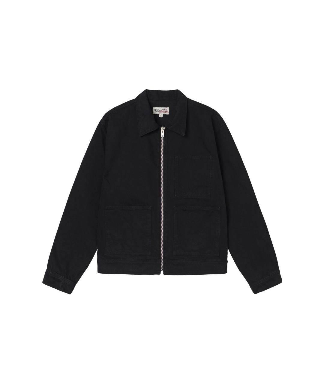STUSSY Черная куртка, фото 1