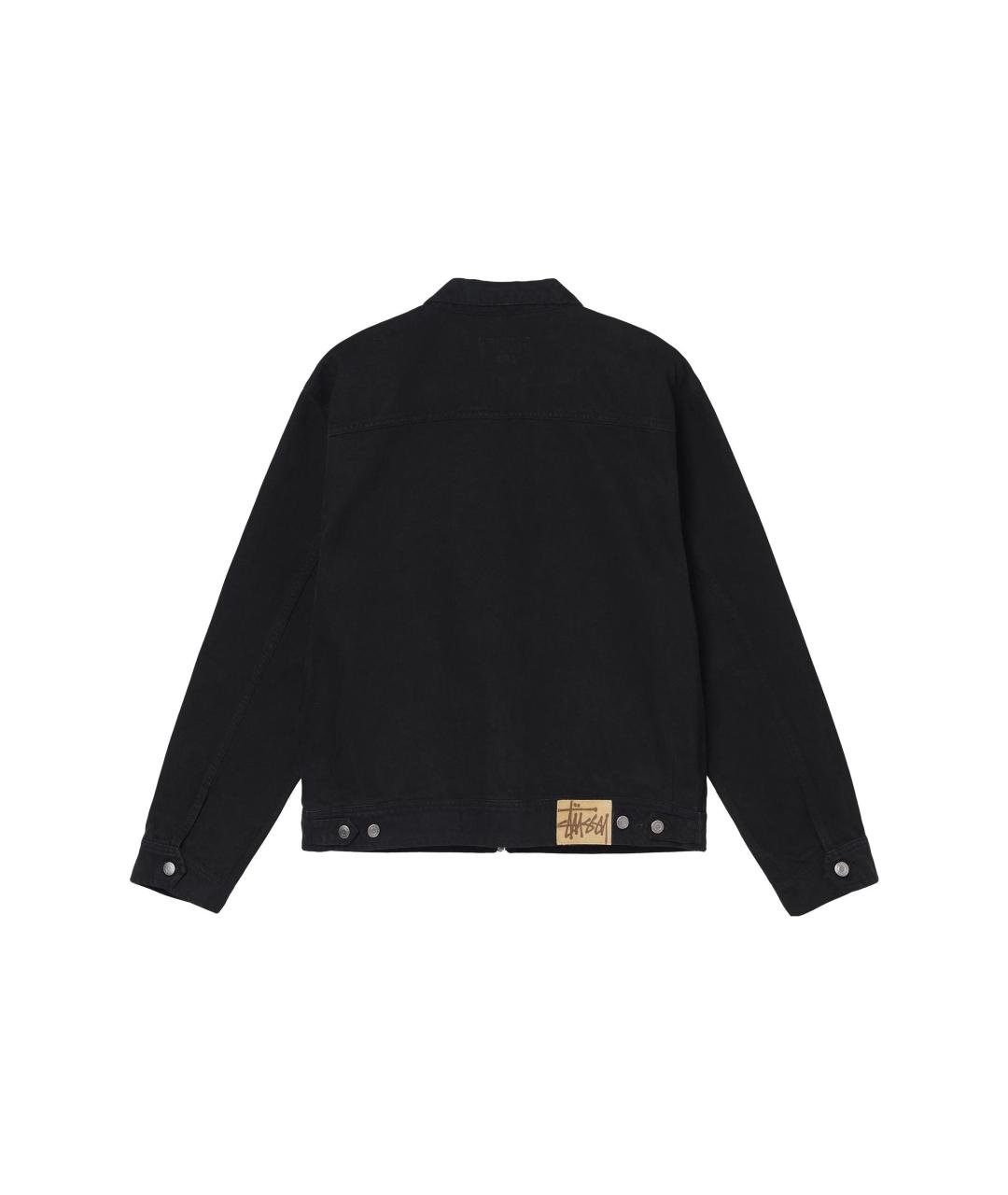 STUSSY Черная куртка, фото 2
