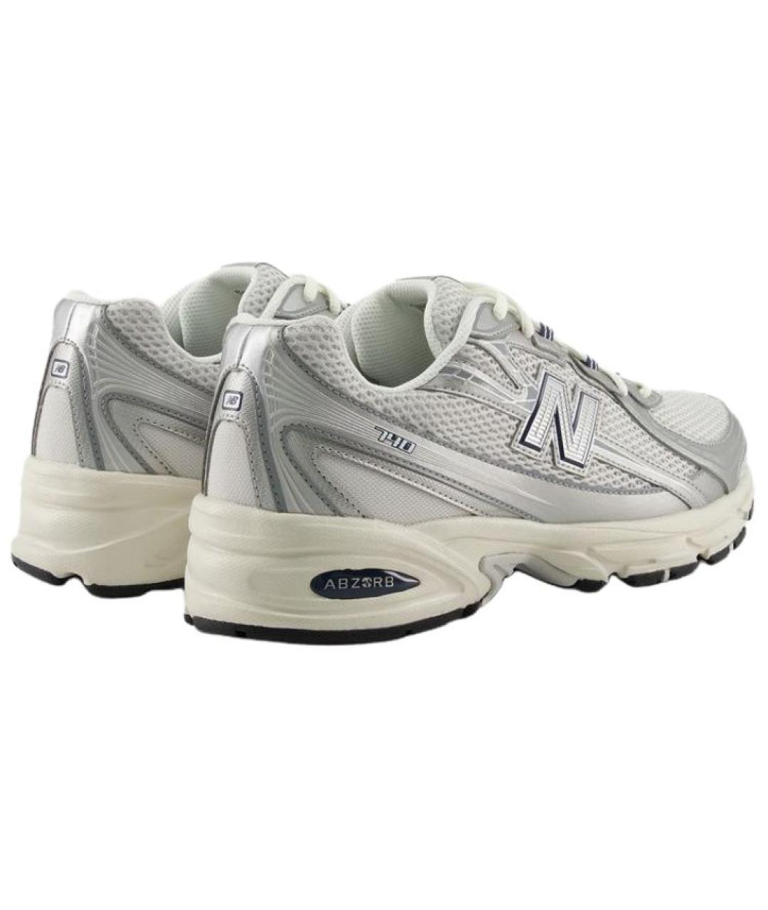 NEW BALANCE Серебряные кроссовки, фото 5