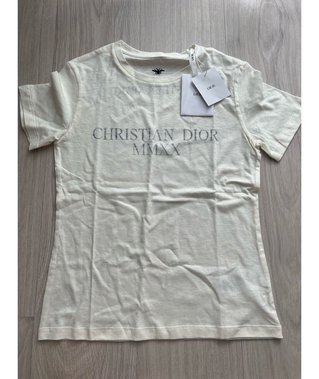 CHRISTIAN DIOR PRE-OWNED Белая футболка, фото 2