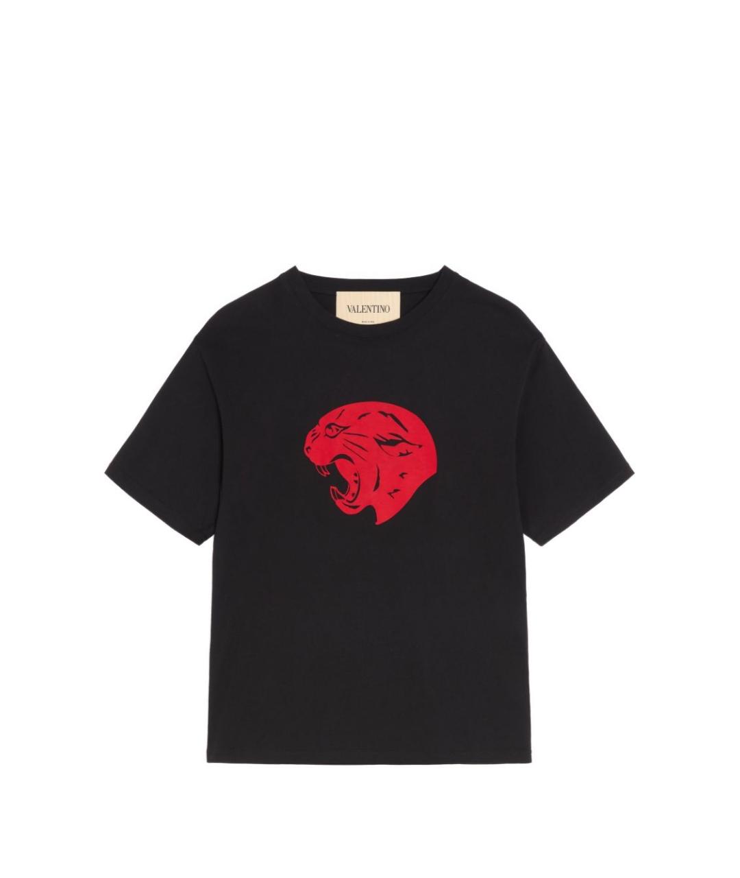 VALENTINO Черная футболка, фото 1