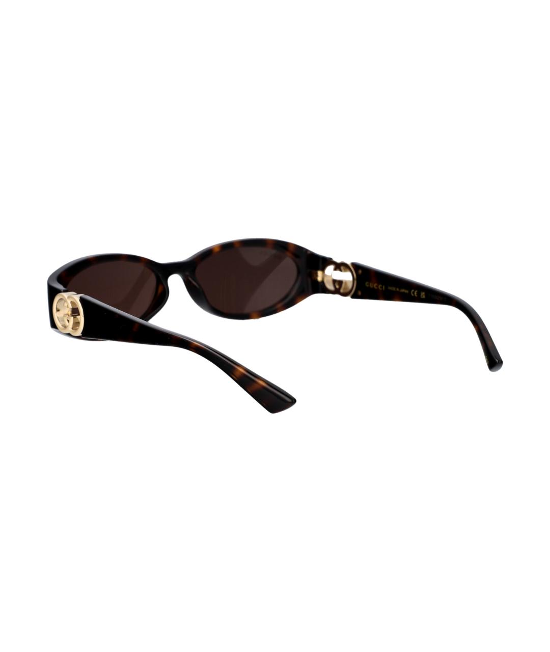 GUCCI Мульти пластиковые солнцезащитные очки, фото 4