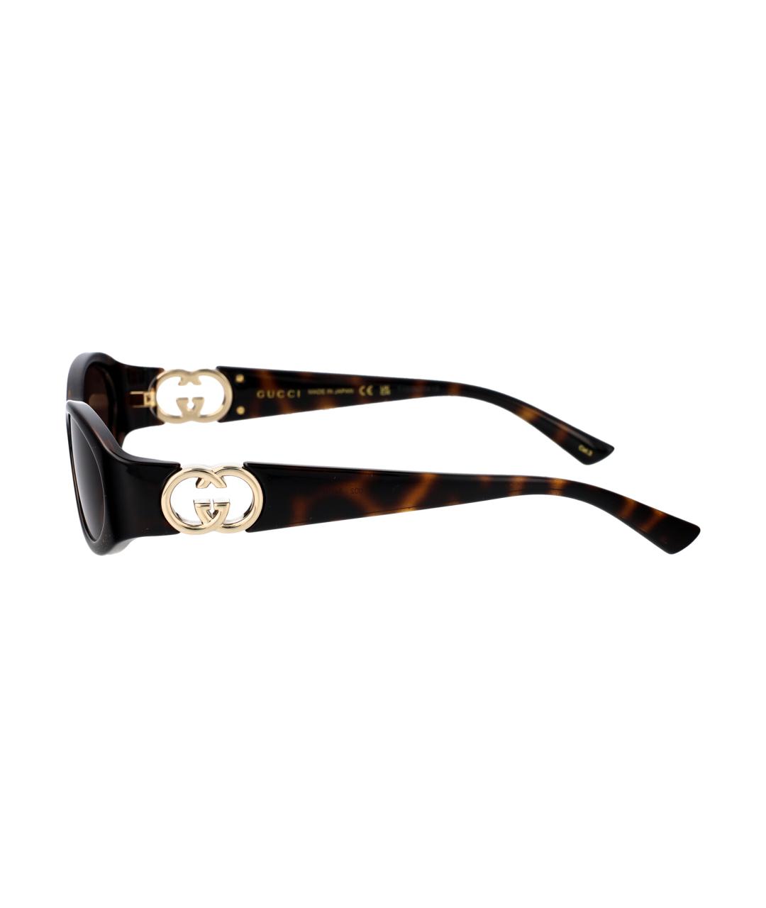 GUCCI Мульти пластиковые солнцезащитные очки, фото 3