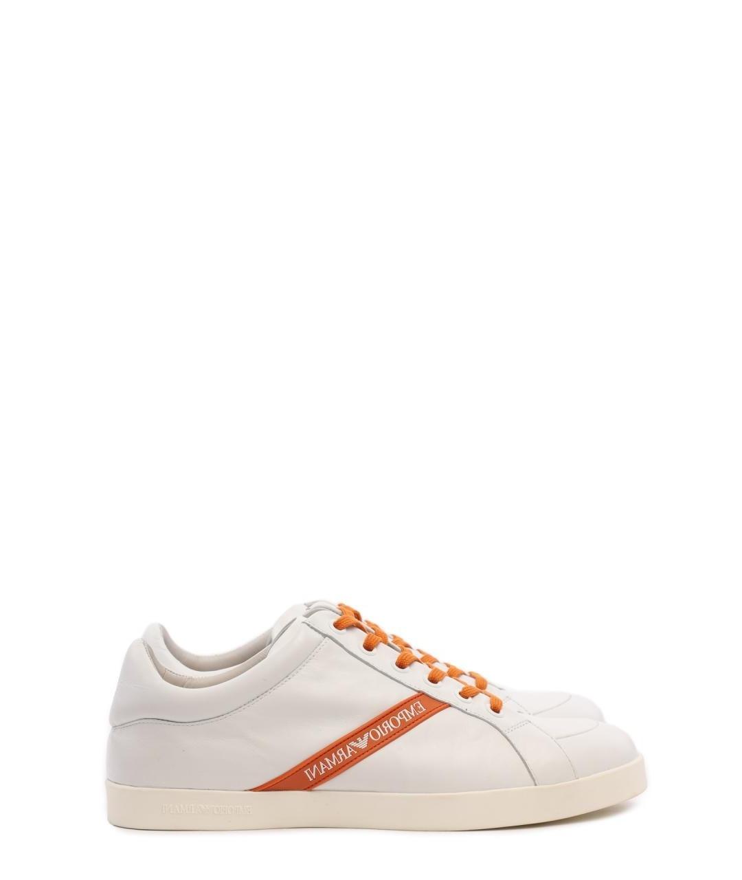 EMPORIO ARMANI Белые кеды, фото 1