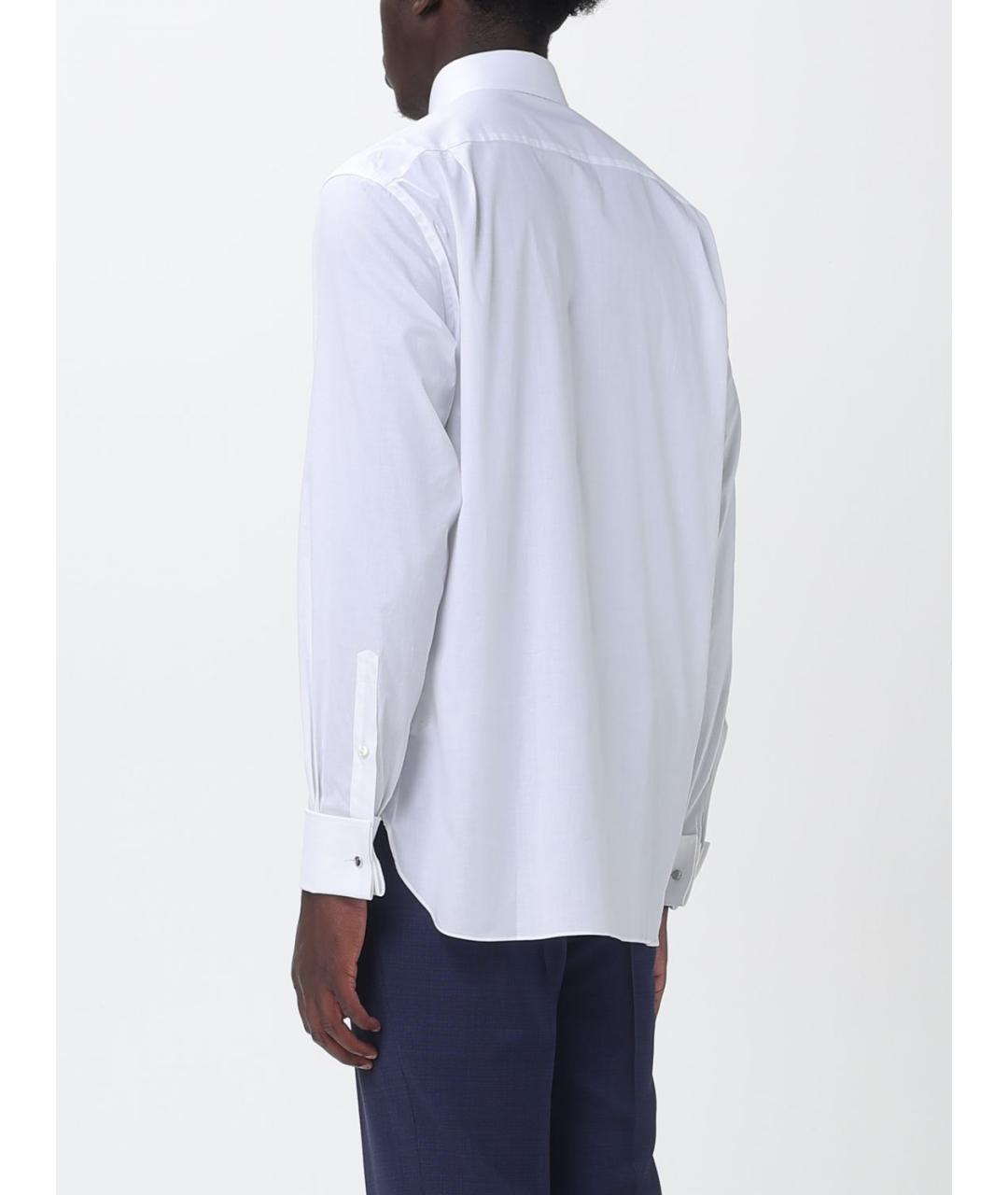 ZEGNA Белая кэжуал рубашка, фото 2