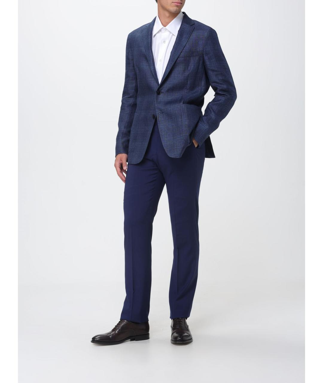 ZEGNA Белая хлопковая кэжуал рубашка, фото 2