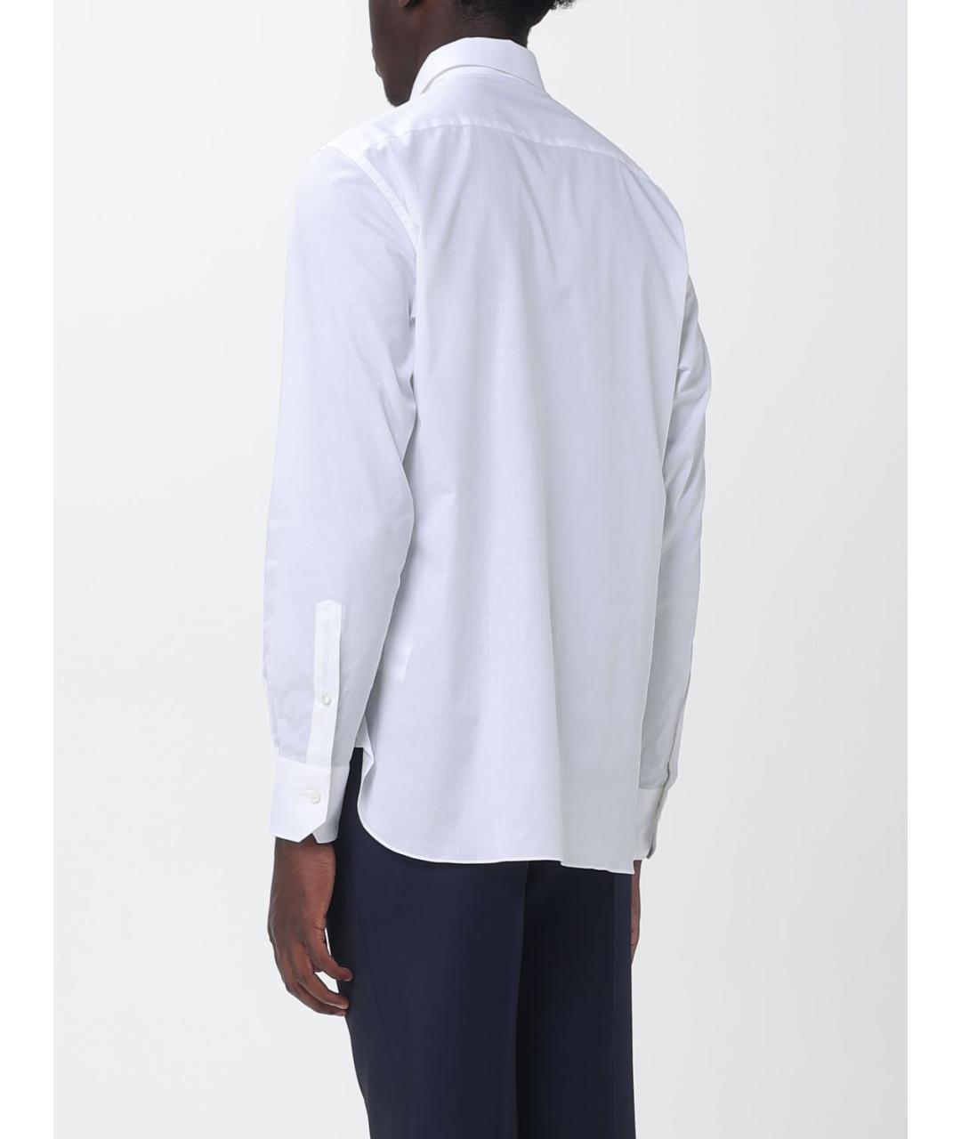 ZEGNA Белая классическая рубашка, фото 3