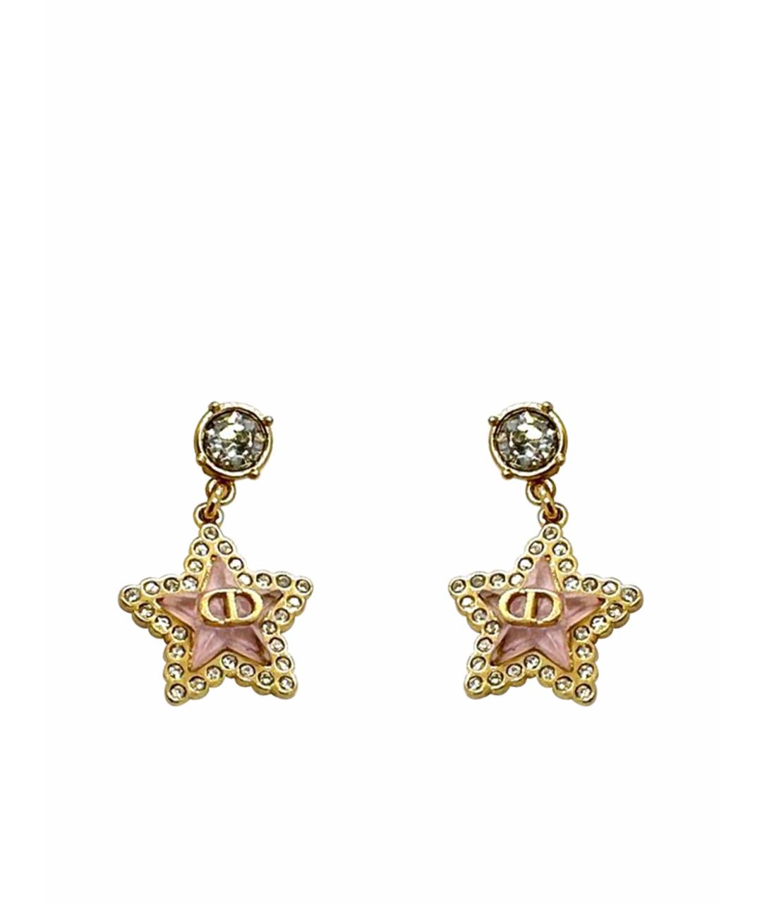 CHRISTIAN DIOR Золотые серьги, фото 1