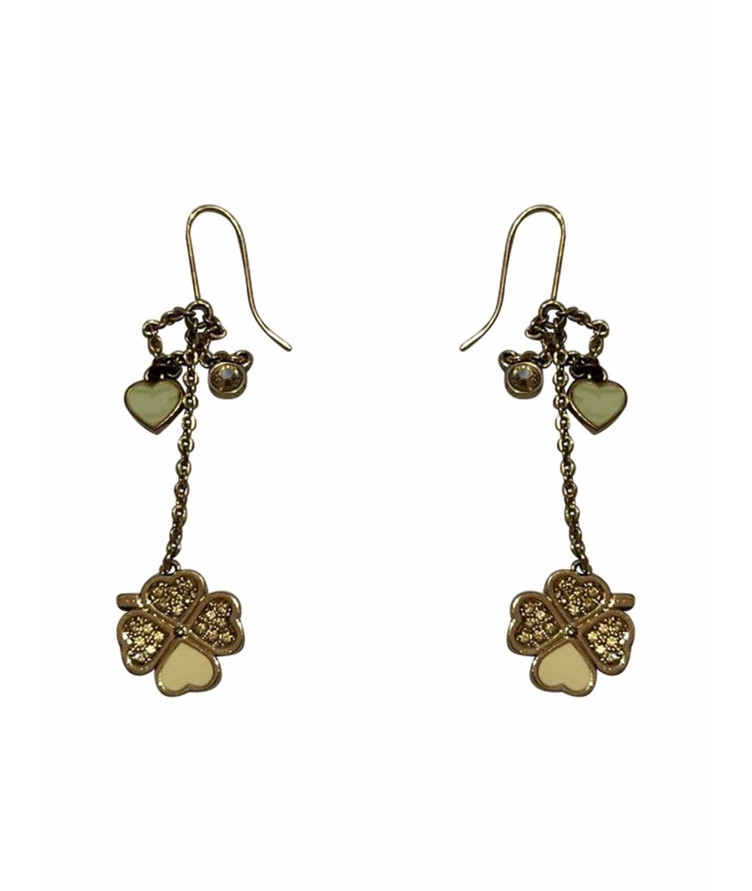 CHRISTIAN DIOR Золотые серьги, фото 1