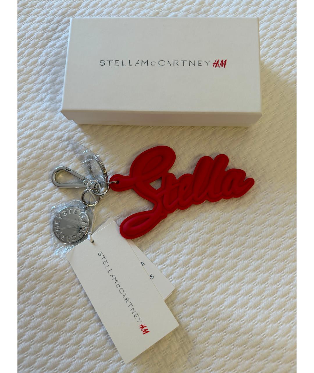 STELLA MCCARTNEY Красный брелок, фото 3