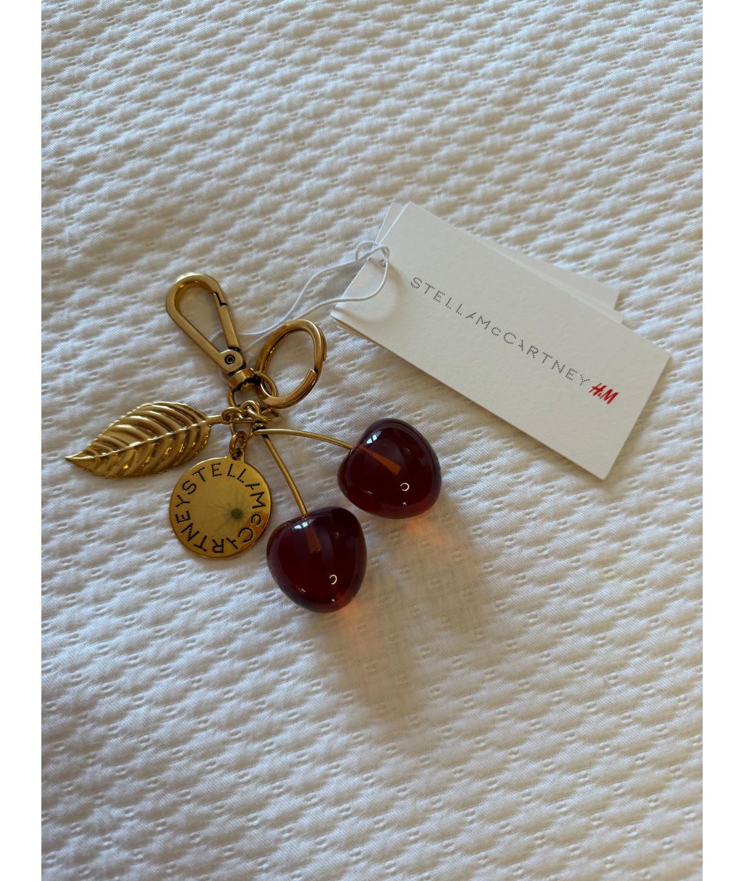 STELLA MCCARTNEY Золотой брелок, фото 3