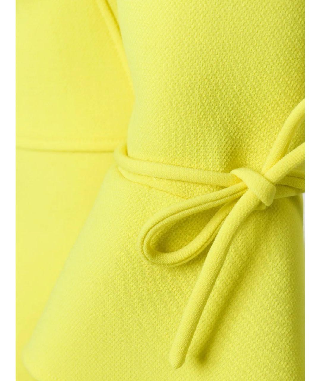 ERMANNO SCERVINO Желтое коктейльное платье, фото 5