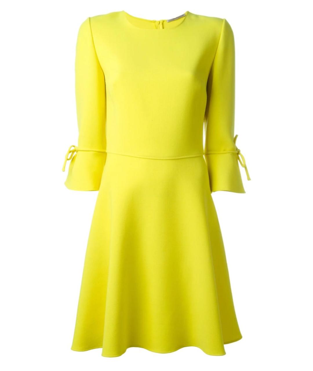 ERMANNO SCERVINO Желтое коктейльное платье, фото 6
