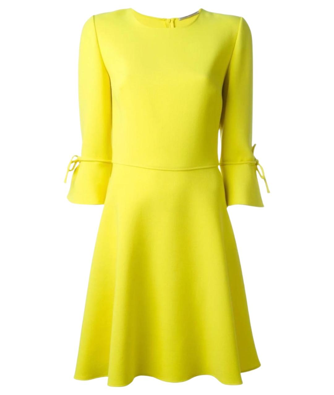 ERMANNO SCERVINO Желтое коктейльное платье, фото 1