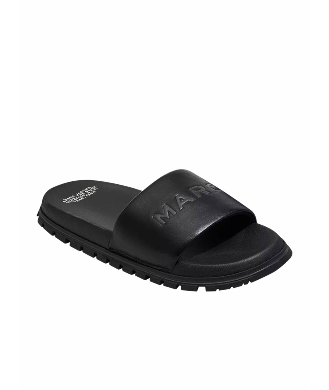 MARC JACOBS Черные шлепанцы, фото 1