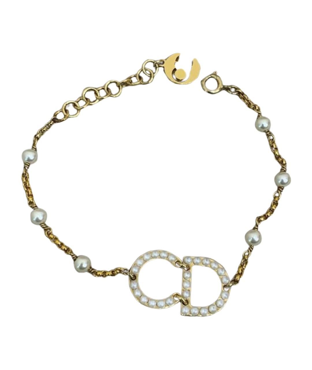 CHRISTIAN DIOR Золотой браслет, фото 1