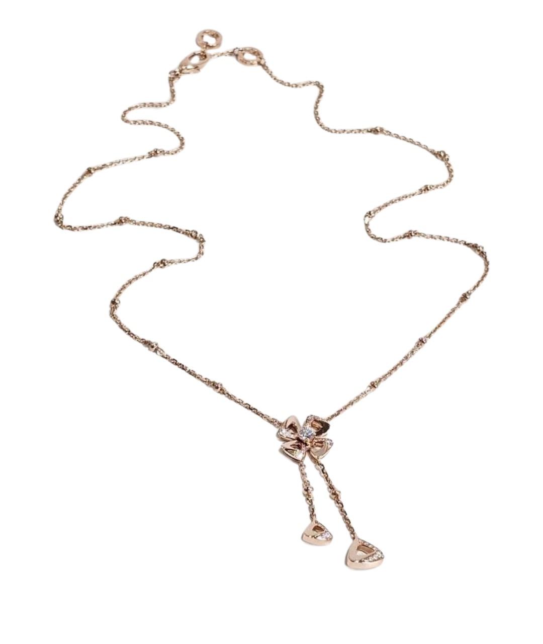 BVLGARI Золотое колье из розового золота, фото 1