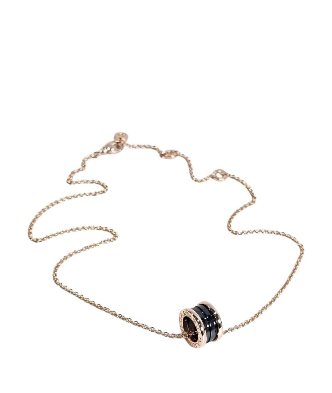 BVLGARI Золотое колье из розового золота, фото 1