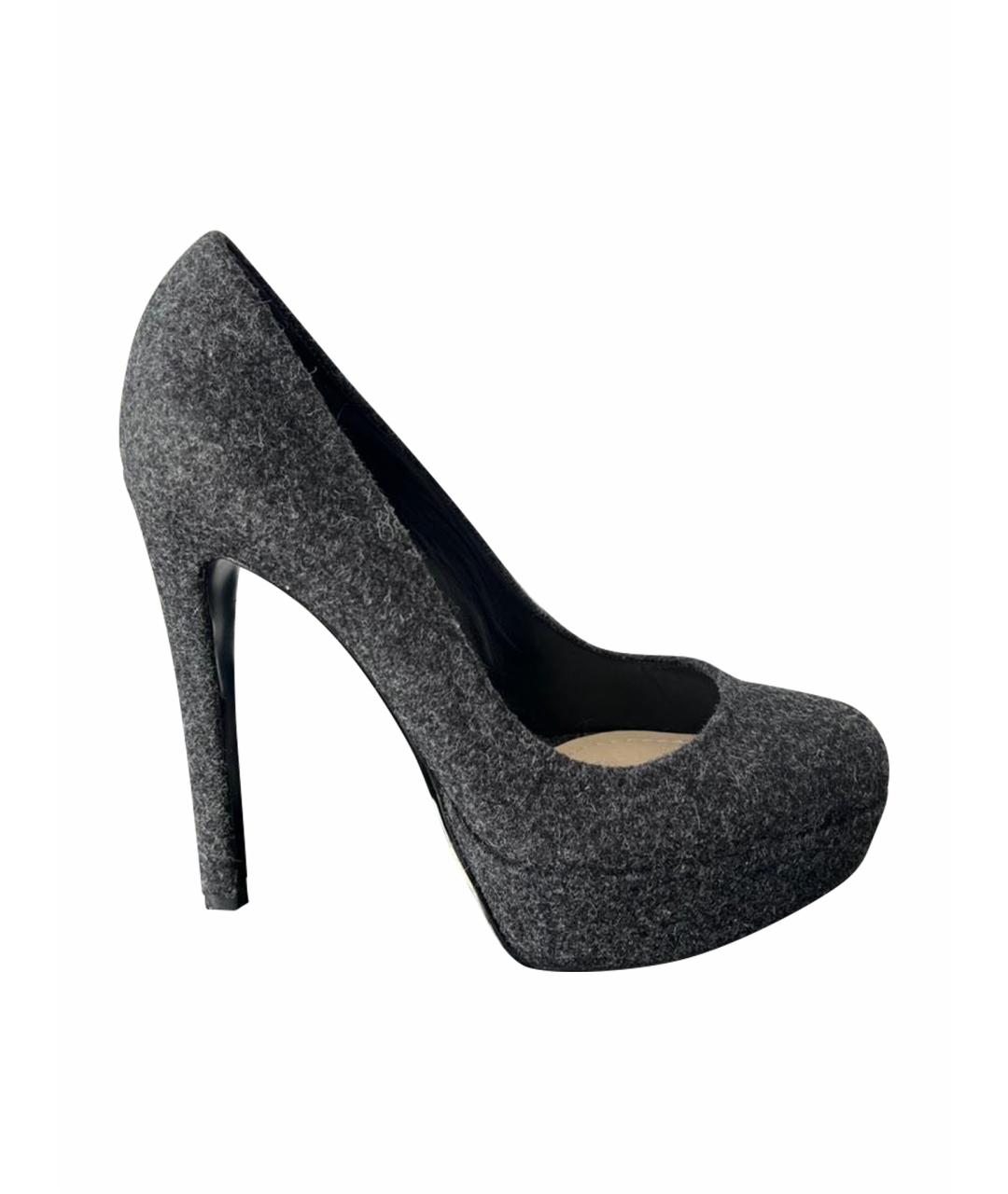 CHRISTIAN DIOR Серые туфли, фото 1