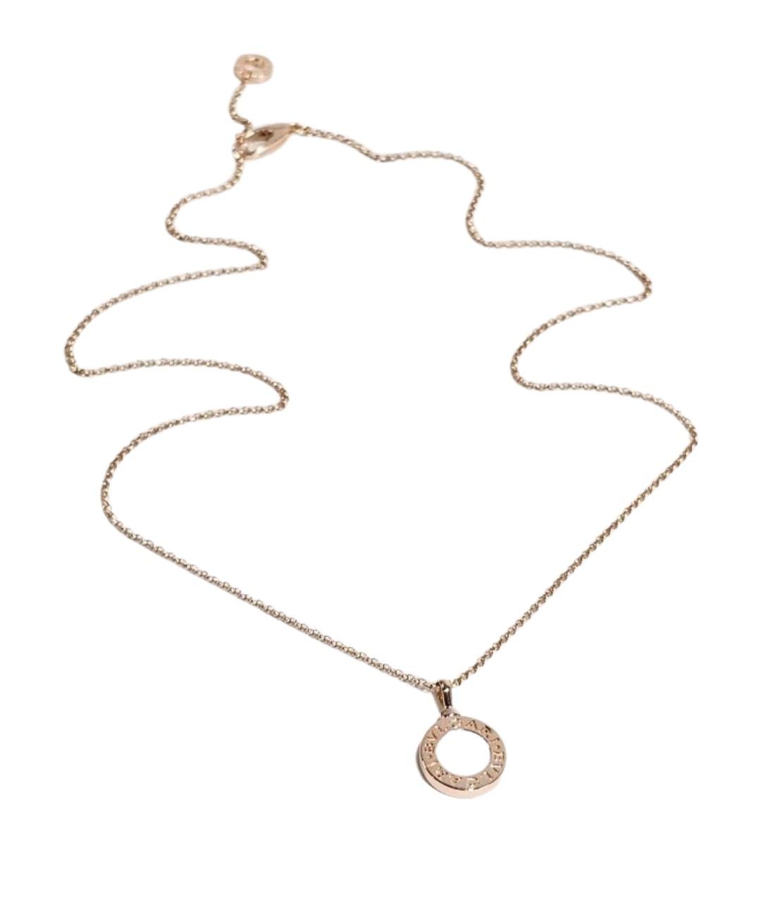 BVLGARI Золотое колье из розового золота, фото 1