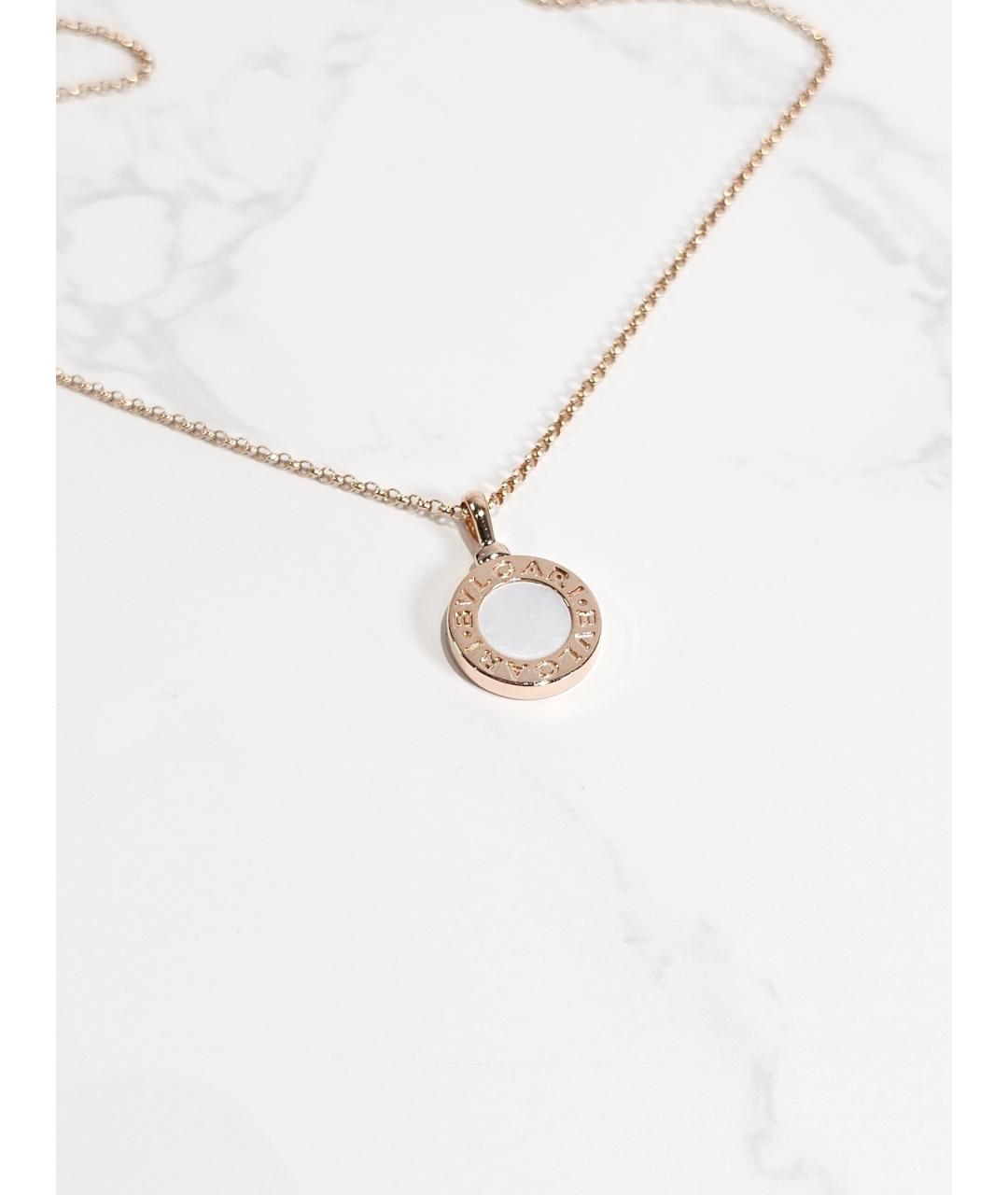 BVLGARI Золотое колье из розового золота, фото 2