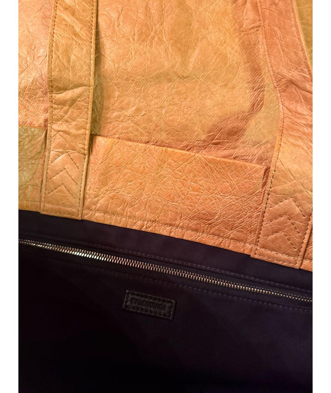 BALENCIAGA Бежевая сумка тоут, фото 3