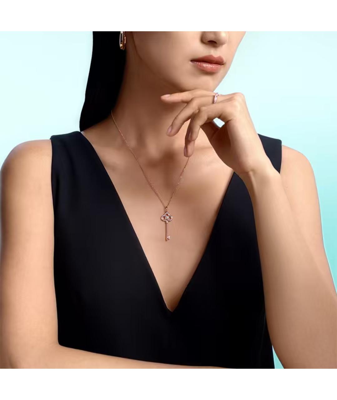 TIFFANY&CO Золотое колье из розового золота, фото 3