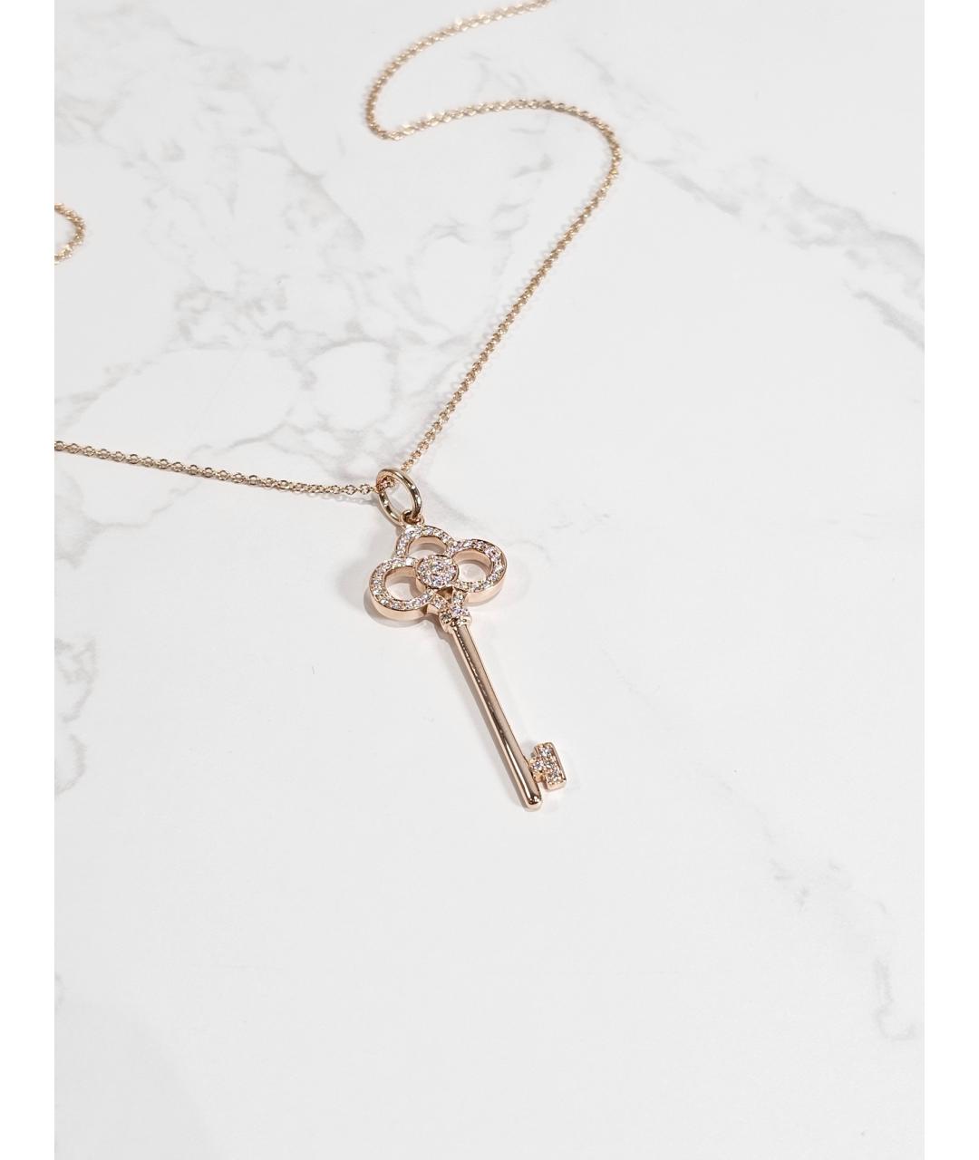 TIFFANY&CO Золотое колье из розового золота, фото 2