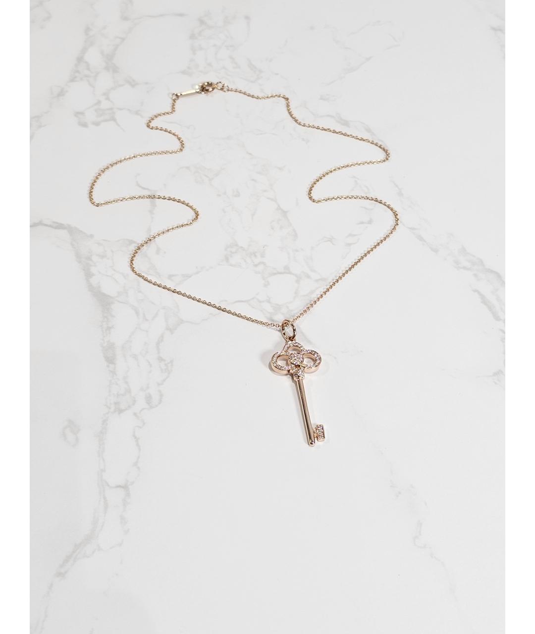 TIFFANY&CO Золотое колье из розового золота, фото 5