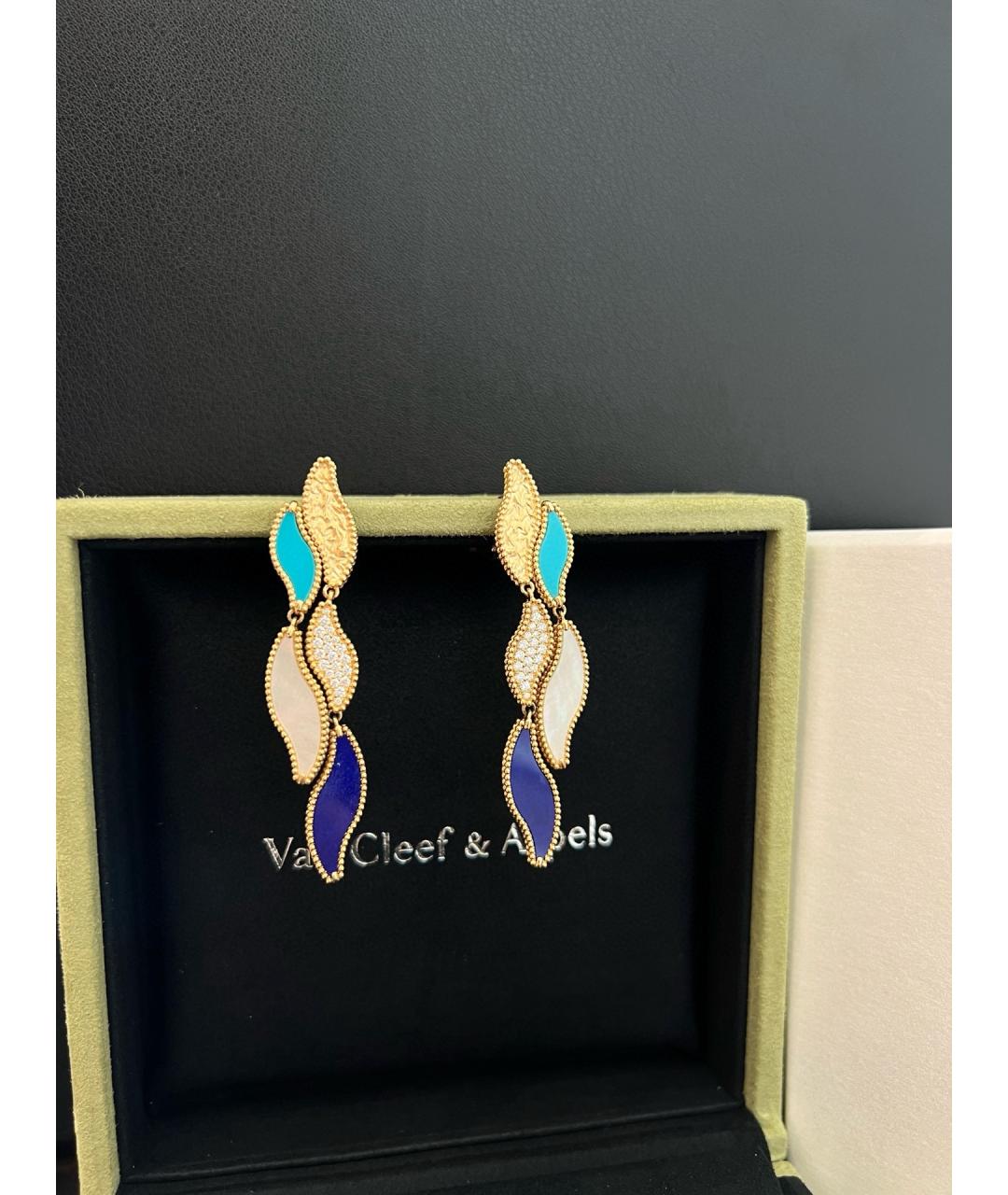 VAN CLEEF & ARPELS Золотые серьги из желтого золота, фото 3